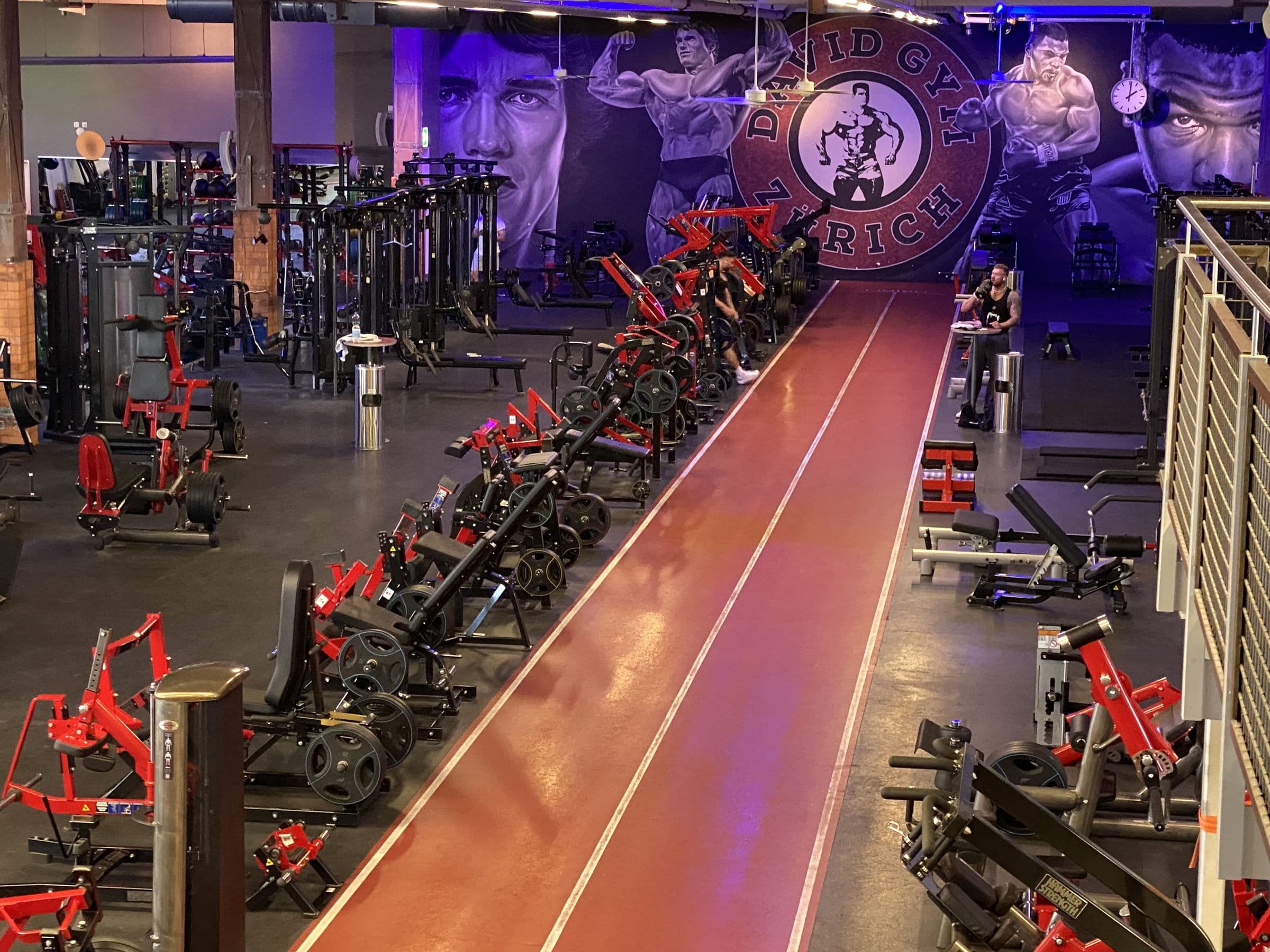 David Gym Zürich - Trainingsfläche im DG ZH-West